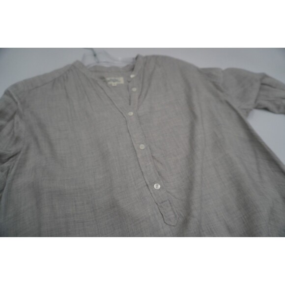 Hartford Women's Grey Long Sleeve Slip Neck Office/Work Tunic Blouse Size 2 - Picture 5 of 8